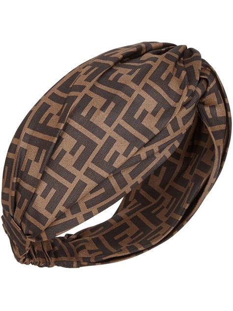 fendi winter headband|fendi ff motif headband.